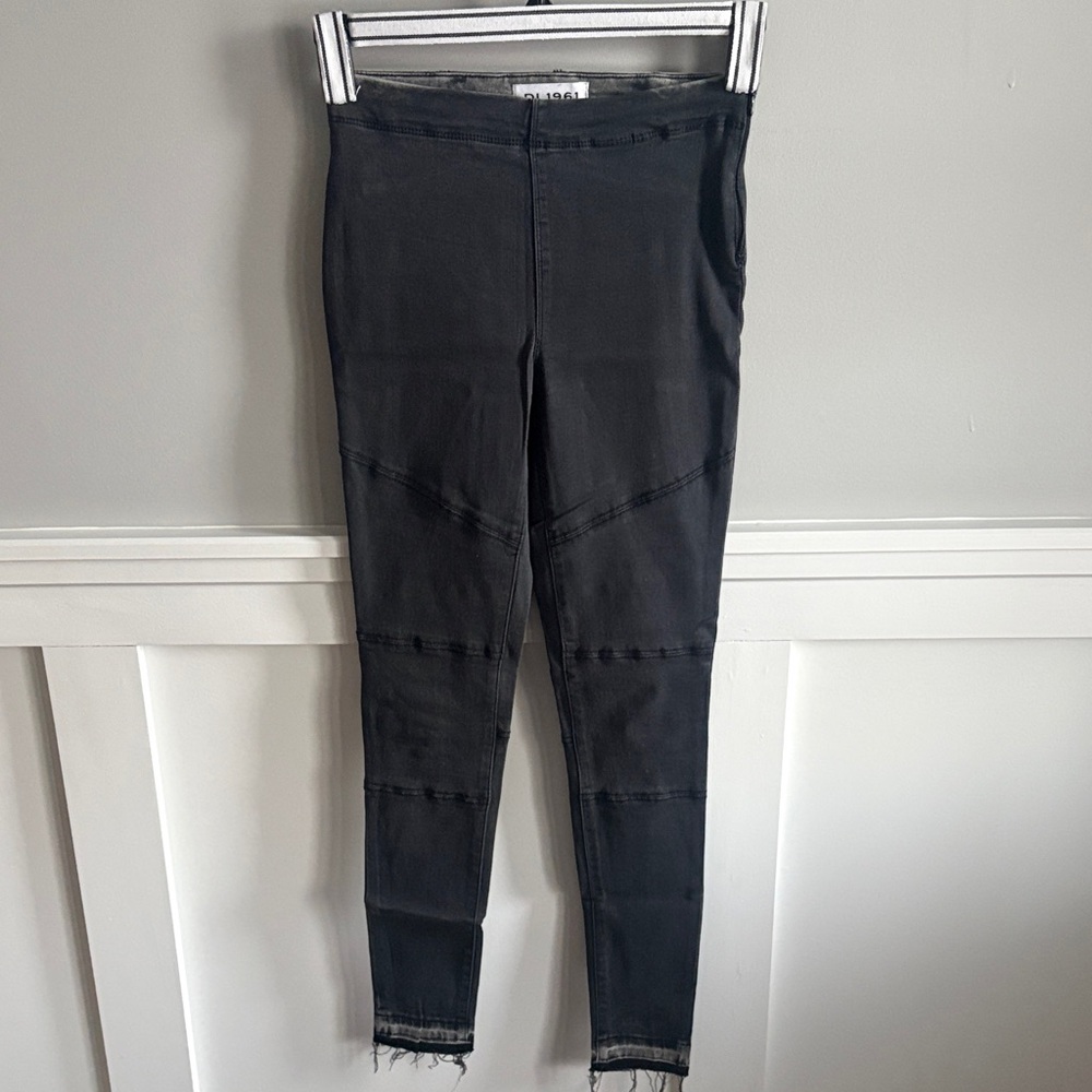 DL1961 Haven Black Washed Leggings